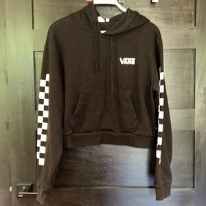EUC Vans Cropped hoodie